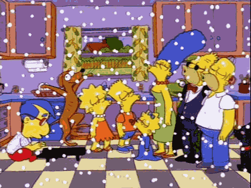 The Simpsons Various Tv Christmas Find And Share On Giphy