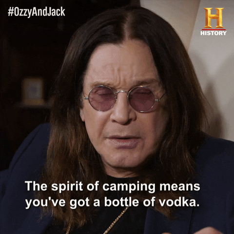 History UK vodka camping ozzy osbourne #ozzyandjack