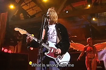 90s live grunge nirvana kurt cobain