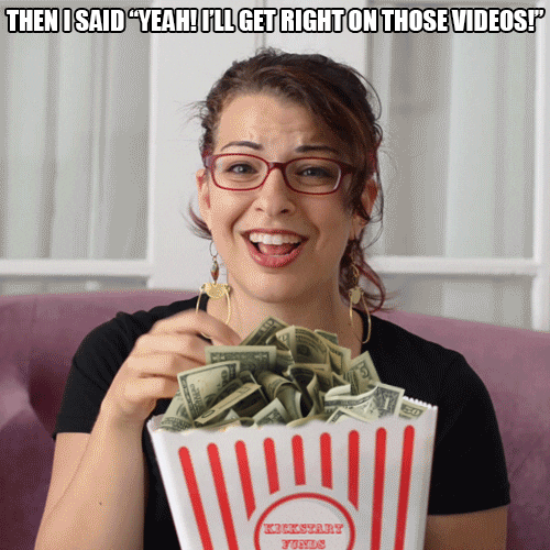 Tastes Popcorn GIF Find & Share on GIPHY