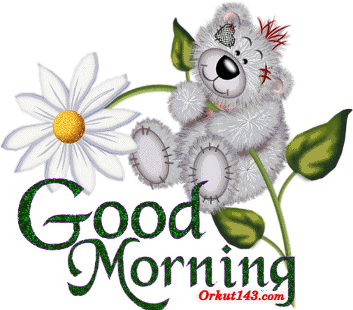 good morning animated stickers for whatsapp