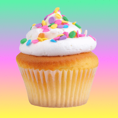 Vanilla Cupcake Gif By Shaking Food GIF