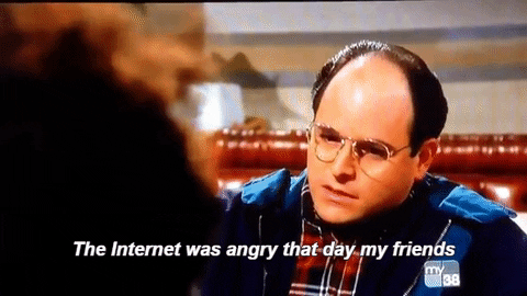 Image result for seinfeld angry gif