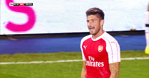 Olivier Giroud Arsenal Find And Share On Giphy