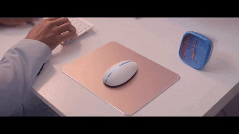 Why does the Samsung Balance Mouse run away if you try to overwork?