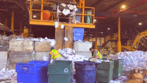 Trash Paper GIF by Common Ground Compost