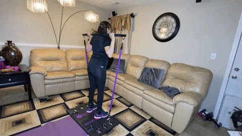 Full Body Workout with Resistance Bands for Strength 