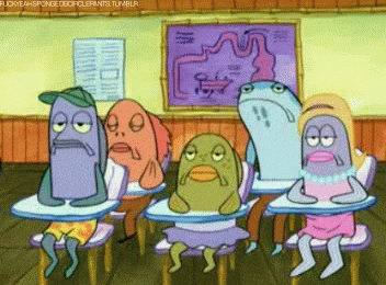 Welcome: GIF ~ SpongeBob SquarePants ~ Facial Expression Anger or