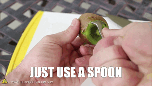 Just use a spoon