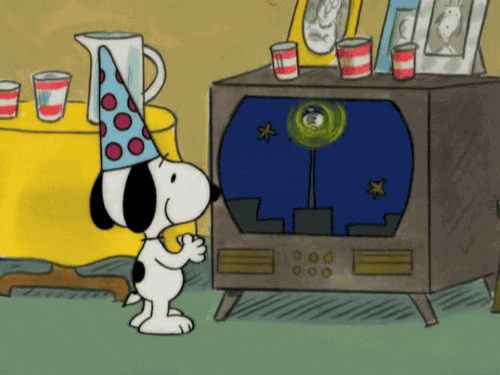 Snoopy Happy New Year GIF - Find & Share on GIPHY