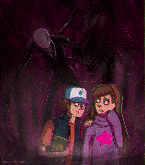 Gravity Falls Bill Cipher And Dipper Gif