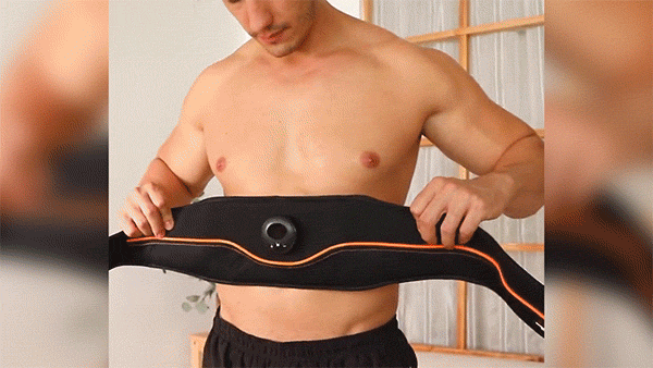 Rechargeable Home Smart EMS Abdominal Belt, with Fastening, Breathable –  GizModern
