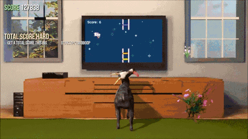 Goat Simulator gif