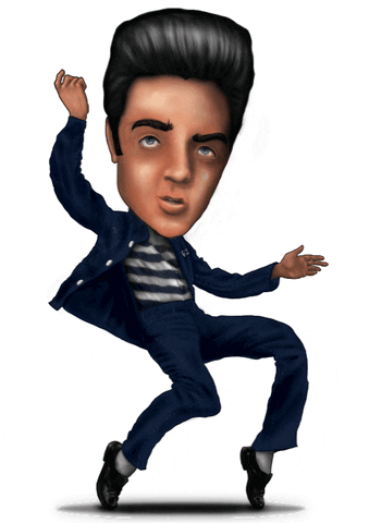 Image result for elvis animated gif