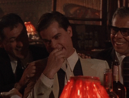 laughing laugh hilarious goodfellas ray liotta