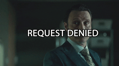 Image result for animated gif request denied