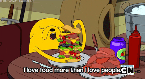 food hungry adventure time jake the dog