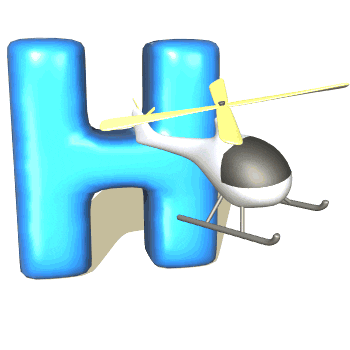 Image result for letter h animated gif