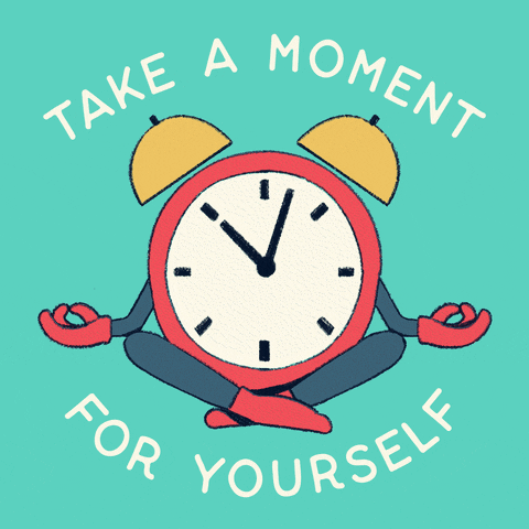 For personal development take time for yourself GIF 