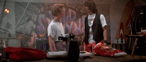 BILL and TED 3 is a go, and Keanu Reeves and Alex Winter are both returning 1