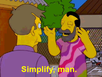 simplify the simpsons GIF @Giphy