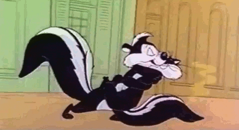 Pepe Le Pew Skunk GIF - Find & Share on GIPHY