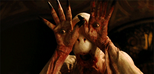 pan's labyrinth monster with eyeballs on his hands - spring movie list