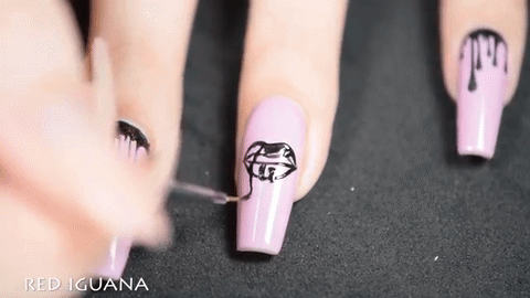 Painting Nails Clipart Nail Art Ideas Lip Nail Art Ideas