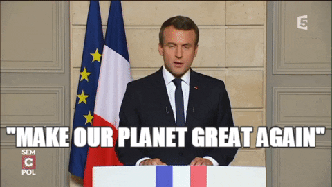Emmanuel Macron Make GIF by franceinfo - Find & Share on GIPHY