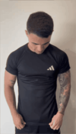 Remera Dri-Fit blanca