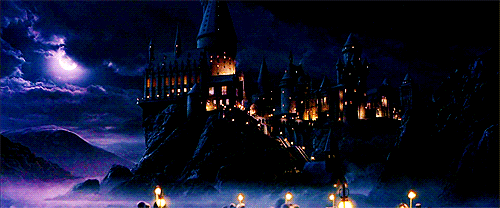 Image result for hogwarts gif