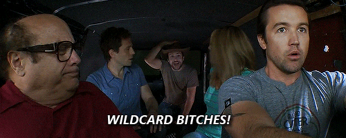 Charlie kelly wildcard bitches gif