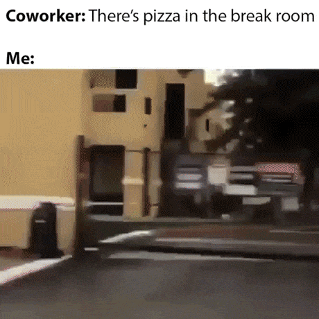 I want pizza in funny gifs