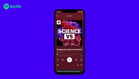 Spotify now transcribes podcasts so you can read along. Here's how it  works.