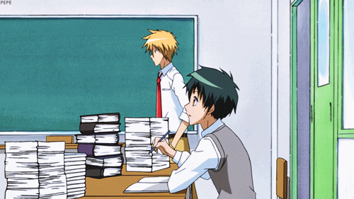 Resultado de imagen para kaichou wa maid sama yukimura gif