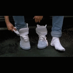 lacets nike, retour vers le futur nike