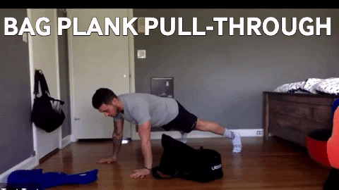 plank pull-throughs