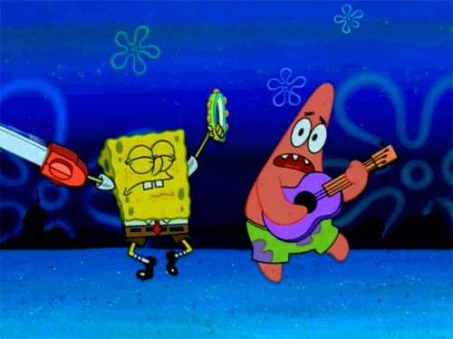 Gambar GIF Keren Spongebob Squarepants Dancing GIF Find Share on GIPHY