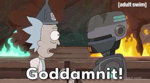 rick and morty crying in ship gif meme generator