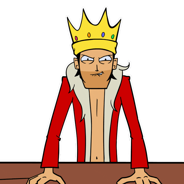 King Rey Sticker by TrineoTV for iOS & Android | GIPHY