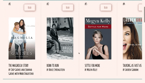 Add and remove Books to reading list