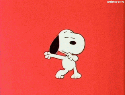 Image result for congratulations snoopy dancing