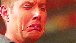 supernatural crying sam dean so many feelings