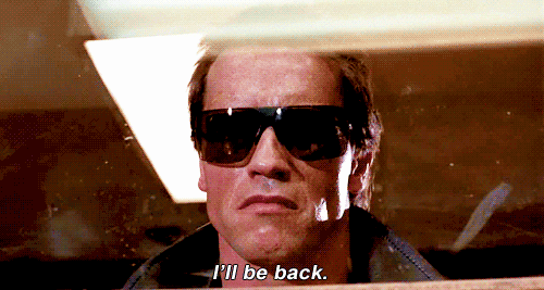 Terminator Ill Be Back GIF - Find & Share on GIPHY