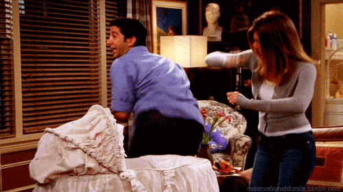 Friends Tv Spank Animated GIF