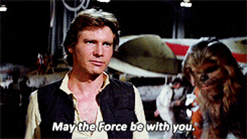 Image result for MAY THE FORCE BE WITH YOU GIF