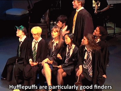 Hufflepuffs in A Very Potter Musical