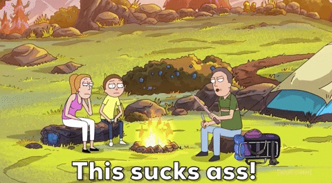 Camping Season 4 GIF by Rick and Morty