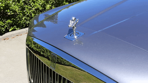 2020 Rolls-Royce Cullinan Spirit Of Ecstasy GIF