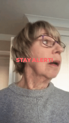 Stay Alert GIF - Find & Share on GIPHY